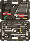 STANLEY 71-609 156 PIECE SOCKET, SPANNER, PLIER, ALLEN KEYS ETC TOOL SET / KIT
