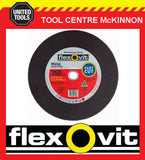 5 X FLEXOVIT 350 x 3.8 x 25.4mm / 14” REINFORCED METAL CUTING WHEEL FOR DEMO SAW