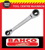 BAHCO S4RM REVERSIBLE RATCHET RING SPANNER – 21/22/24/27mm
