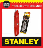 STANLEY SELF RETRACTING KNIFE WITH BONUS BLADES – 6 BLADES!