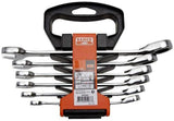 BAHCO 1RM/SH6 6pce RATCHET COMBINATION GEAR RING & OPEN END WRENCH SPANNER SET