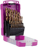 SUTTON D109 SM3 HEAVY DUTY COBALT 25pce METRIC JOBBER DRILL BIT