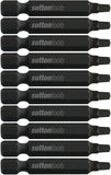 10 x SUTTON IMPACT SQUARE SQ2 x 50mm POWER INSERT BITS FOR IMPACT DRIVERS