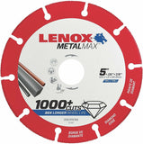 NEW! LENOX METALMAX 5” / 125mm METAL CUTTING WHEEL – 1000+ CUTS PER BLADE!