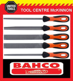 BAHCO ERGO 5pce 8" / 200mm ENGINEERS FILE SET WITH POUCH - 1-478-08-1-2