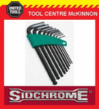 SIDCHROME SCMT29540 9pce LONG ARM BALL POINT HEX / ALLEN KEY SET – IMPERIAL