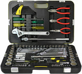 STANLEY 99-059 132 PIECE SOCKET, SPANNER, PLIER, ALLEN KEYS ETC TOOL SET / KIT