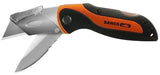 BAHCO KBTU-01 FOLDING TWIN BLADE SPORTS LOCKBACK UTILITY / STANLEY KNIFE