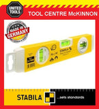 STABILA TYPE 70TMW 25cm / 10" 3-VIAL MAGNETIC SPIRIT LEVEL WITH ANGLE MEASURE
