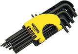 STANLEY 69-9002 9pce LONG ARM TORX KEY SET – T10 –T 50