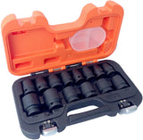 BAHCO D/S14 14pce METRIC ½” DRIVE IMPACT SOCKET SET
