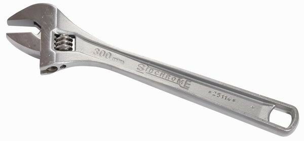 Sidchrome SCMT25114 300mm (12) Premium Chrome Plated Adjustable Wrech Sidchrome SCMT25114 300mm (12) Premium Chrome Plated Adjustable Wrech
