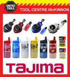 TAJIMA CHALK-RITE CHALK LINES, CHALK, DYE & REPLACEMENT LINES - ALL MODELS
