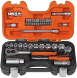 BAHCO S330 34pce METRIC 1/4” & 3/8” SOCKET SET