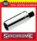 SIDCHROME SCMT14446 1/2” DRIVE 12pt 13/16" TORQUEPLUS SPARK PLUG SOCKET