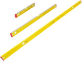 STABILA 600mm / 2ft, 1200mm / 4ft AND 2m TYPE 96-2 SPIRIT LEVEL TRIPLE PACK