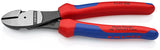 KNIPEX 74 02 200 200mm HIGH LEVERAGE SIDE CUTTING PLIERS – MADE IN GERMANY