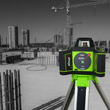 IMEX i66RK RED ROTATING LASER LEVEL KIT – DIGITAL RECEIVER TRIPOD & STAFF