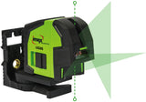 IMEX LX22G GREEN BEAM CROSSLINE LASER WITH PLUMB SPOT – 2 YEAR WARRANTY