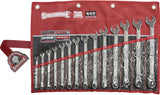 SIDCHROME SCMT22443 440 PRO SERIES 14pce RING & OPEN END A/F SPANNER SET