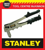 STANLEY 66-799 HEAVY DUTY POP RIVET GUN WITH 3/32", 1/8”, 5/32" & 3/16" NOSES