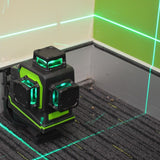IMEX LX3DG 3-PLANE LITHIUM POWERED GREEN BEAM LASER LEVEL – 2 YEAR WARRANTY