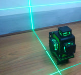 IMEX LX3DG 3-PLANE LITHIUM POWERED GREEN BEAM LASER LEVEL – 2 YEAR WARRANTY
