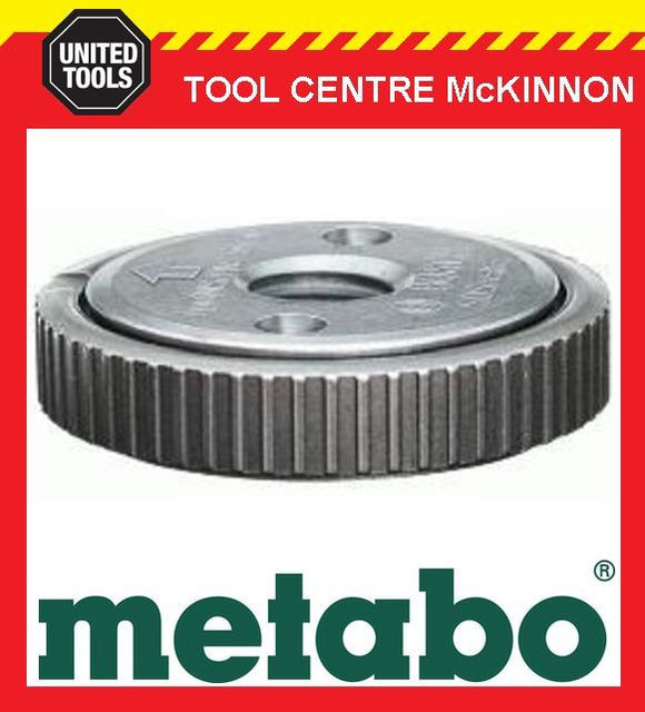 METABO QUICK / KEYLESS LOCK NUT FOR M14 ANGLE GRINDERS – SUIT MAKITA, BOSCH ETC