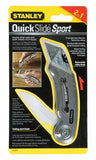 STANLEY QUICKSLIDE SPORT 2-IN-1 UTILITY POCKET KNIFE