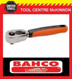 BAHCO 1/4” SQUARE DRIVE 60 TEETH SHORT REVERIBLE RATCHET – SUIT SBSL25 & SL25