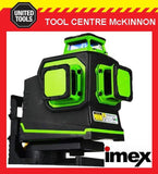 IMEX LX3DR 3-PLANE LITHIUM POWERED RED BEAM LASER LEVEL – 2 YEAR WARRANTY