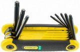 STANLEY 8pce TORX FOLD UP HEX ALLEN KEY SET