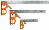 BAHCO CS150, CS300 & CS400 3pce COMBINATION SQUARE PACK – 150mm, 300mm & 400mm