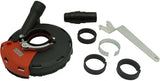 HERZO 5” 125mm DUST EXTRACTION SHROUD FOR ANGLE GRINDER – SUIT MAKITA, BOSCH ETC