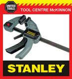 STANLEY FATMAX QUICK-GRIP STYLE 300mm ONE HANDED BAR CLAMP – 135kg CAPACITY