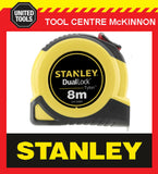 STANLEY STHT36809-0 DUALLOCK TYLON 8m METRIC TAPE MEASURE