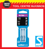 2 x SUTTON IMPACT ULTRABIT TORX T25 x 50mm DRIVER INSERT BITS – MADE IN GERMANY