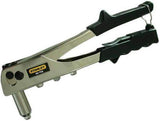 STANLEY 66-799 HEAVY DUTY POP RIVET GUN WITH 3/32", 1/8”, 5/32" & 3/16" NOSES