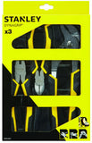 STANLEY DYNAGRIP 3pce PLIER SET