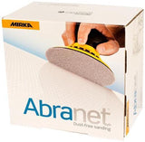 10 x MIRKA ABRANET P180 125mm DUST-FREE ABRASIVE SANDING DISC – SUIT FESTOOL ETC