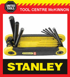 STANLEY 8pce METRIC FOLD UP HEX ALLEN KEY SET