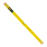 STABILA 1200mm / 4ft 96-2/120  BOX FRAME RIBBED HEAVY DUTY 3-VIAL SPIRIT LEVEL