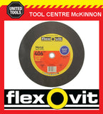 5 X FLEXOVIT 406 x 4.4 x 25.4mm / 16” REINFORCED METAL CUTING WHEEL FOR DEMO SAW