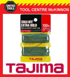 TAJIMA CHALK-RITE CHALK LINES, CHALK, DYE & REPLACEMENT LINES - ALL MODELS