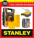 STANLEY FATMAX DEEP PRO CONNECTABLE 6 CUP FIXINGS / PARTS ORGANISER BOX
