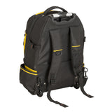 STANLEY FATMAX 1-79-215 TOOL BACK PACK BAG / ORGANISER ON WHEELS WITH HANDLE