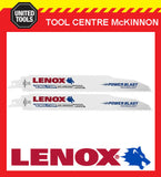 2 x LENOX 9” 966R DEMOLITION NAIL EMBEDDED WOOD RECIPROCATING / SABRE SAW BLADE