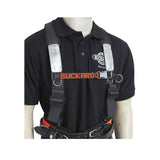 BUCKAROO LEATHER TMHB BLACK SHOULDER BRACES / SUSPENDERS FOR TOOL BELT