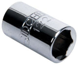SIDCHROME SCMT12221 1/4” DRIVE 6pt 10mm TORQUEPLUS STANDARD SOCKET