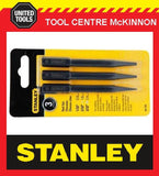 STANLEY 3pce HEX HEAD NAIL PUNCH SET